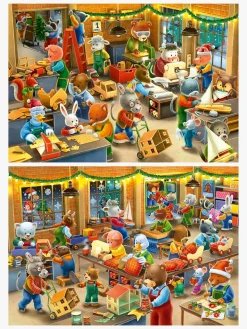 Ravensburger Christmas Toy Factory Puslespil 2x12 Brikker