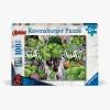 Ravensburger Marvel Avengers Den Fantastiske Hulk XXL Puslespil 100 Brikker