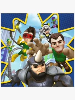 Ravensburger Marvel Spidey and His Amazing Friends Puslespil 3x49 Brikker