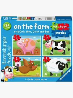 Ravensburger My First Puzzles On the Farm Puslespil 4-i-1