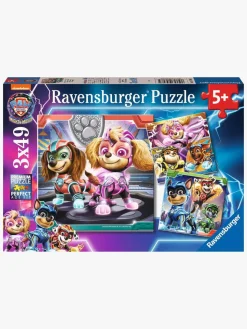 Ravensburger Paw Patrol The Mighty Movie Puslespil 3x49 Brikker
