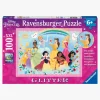 Ravensburger Puslespil Disney Princess Stærk, Smuk & Modig 100 Brikker