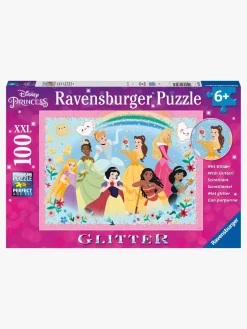 Ravensburger Puslespil Disney Princess Stærk, Smuk & Modig 100 Brikker