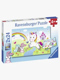 Ravensburger Puslespil Enhjørning 2x24 Brikker