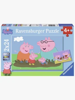Ravensburger Puslespil Gurli Gris Familieliv 2x24