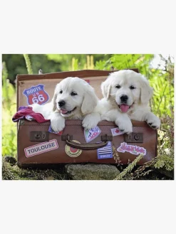 Ravensburger Puslespil Rejsende Hundehvalpe 100 Brikker