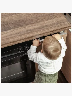 Reer Skabslås 8-pak, Hvid