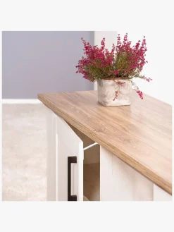 Reer Skabslås 8-pak, Hvid