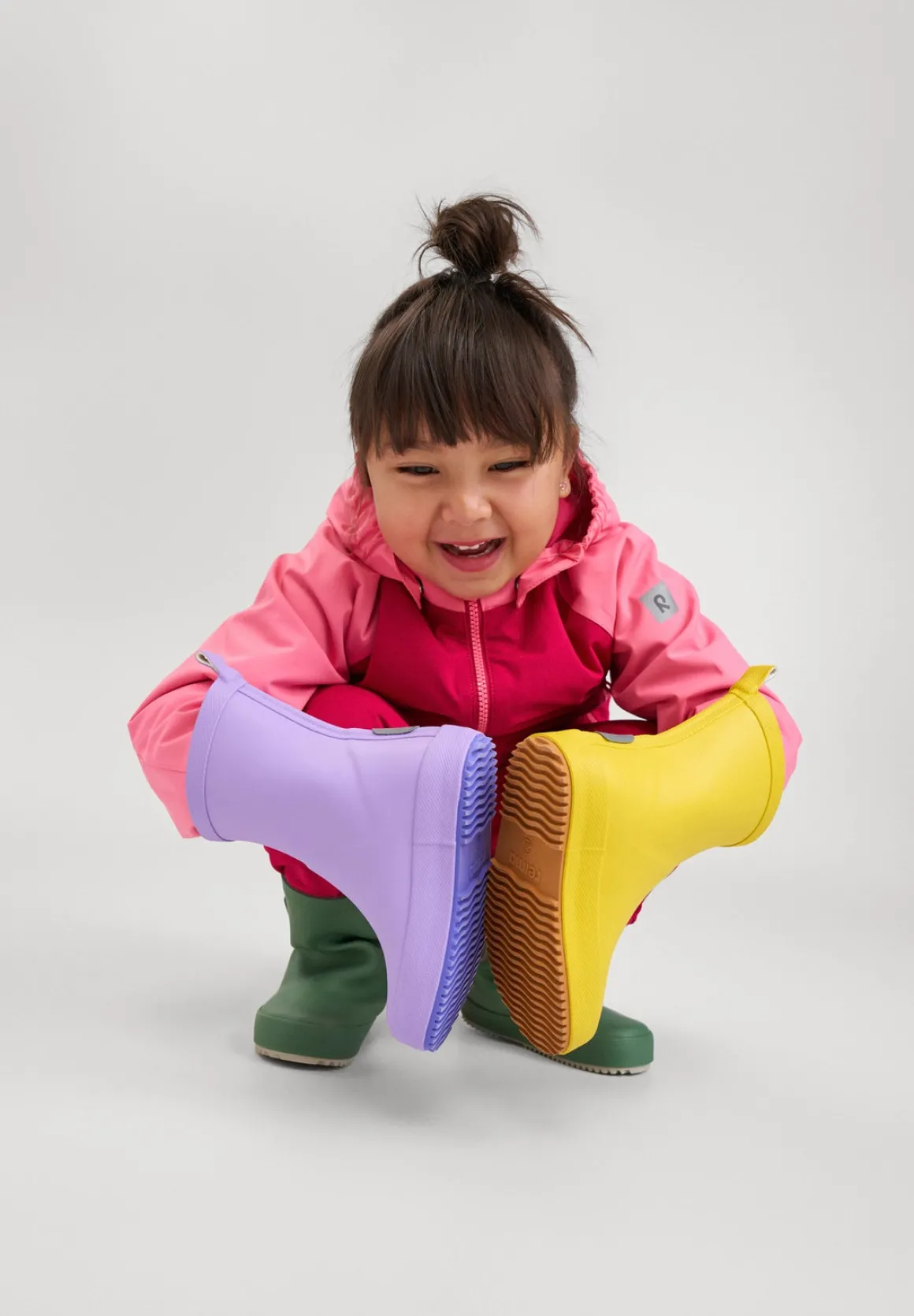 Reima Ankka Barefoot Gummistøvler, Blooming Lilac