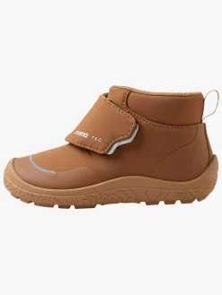 Reima Hyppii Barefoot WP Sneakers, Cinnamon Brown
