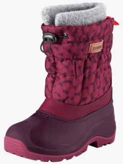 Reima Ivalo Vinterstøvler, Dark Berry