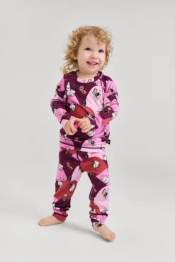 Reima Mumitroldene Trivsam Skiundertøj, Rose Pink