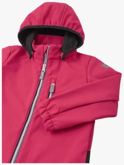 Reima Nurmes Softshellflyverdragt, Bright Berry