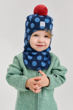 Reima Polkka Elefanthue Uldblanding, Blue Ocean