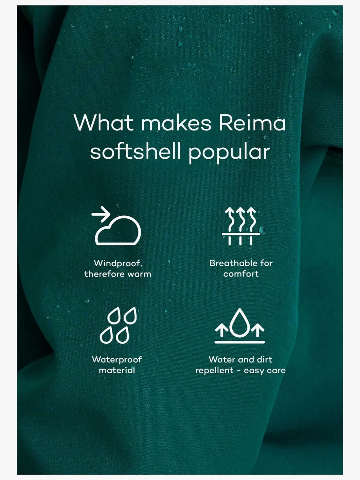 Reima Vantti Softshelljakke, Navy