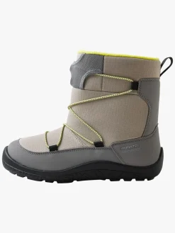 Reimatec Ensilumi Barefoot Jr Vinterstøvler, Earthy Beige