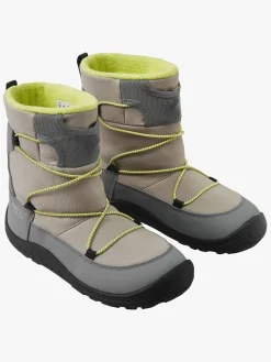 Reimatec Ensilumi Barefoot Jr Vinterstøvler, Earthy Beige