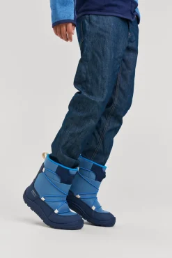 Reimatec Ensilumi Barefoot Jr Vinterstøvler, Navy