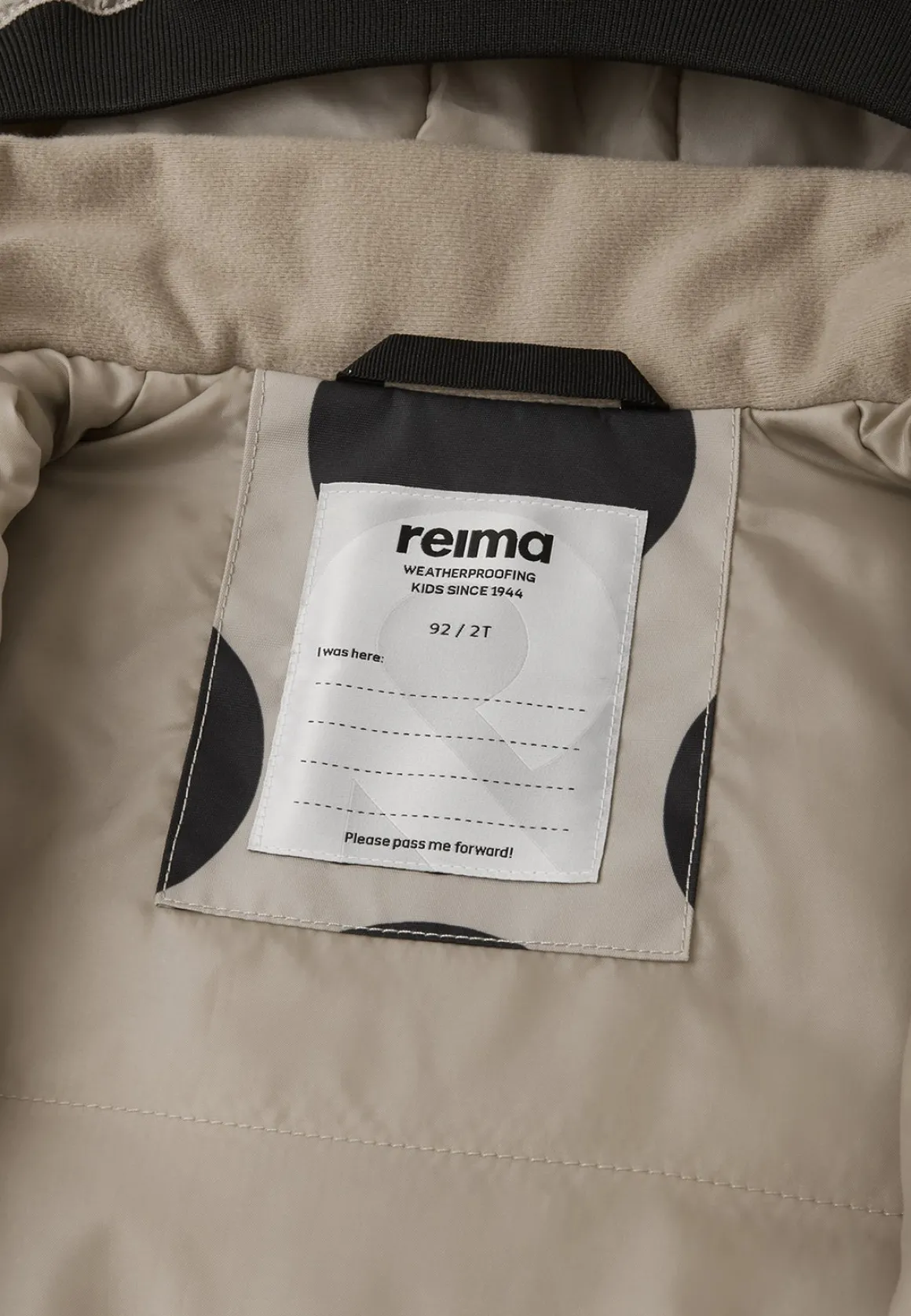 Reimatec Marte Mid Let foret Flyverdragt, Earthy Beige