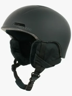 Republic R550 JR Skihjelm, Sort