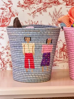 Rice Opbevaringskurv, Blå