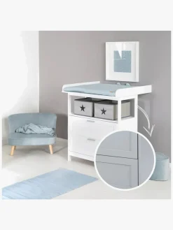 Roba Hamburg Puslekommode inkl. Adapter, White