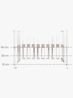 Roba Kravlegård med Hjul & Sengehest, Indian Bears White