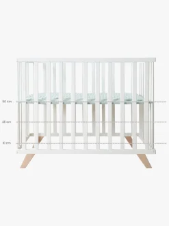 Roba Lil Planet Kravlegård På Fod, White & Frosty Green