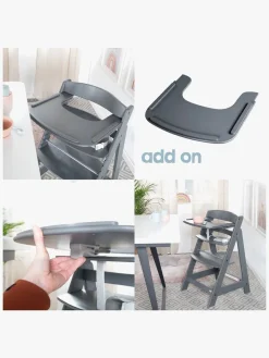 Roba Sit Up Flex Grow-Along Højstol, Anthracite