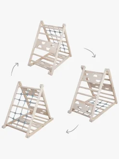 Roba  Træ Klatretrekant, Grå/Natur