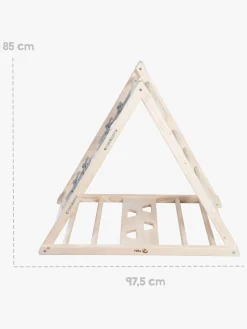 Roba  Træ Klatretrekant, Grå/Natur