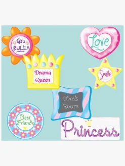 RoomMates Wallsticker Girly Wall