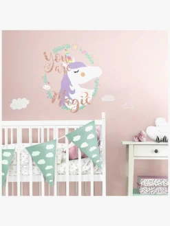 RoomMates Wallstickers Enhjørning