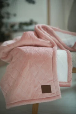 Rätt Start Kviltet Tæppe, Dusty Pink