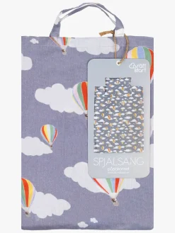 Rätt Start Sengesæt Tremmeseng 100x130 Luftballon 3 Dele, Midnatsblå