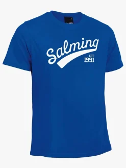 Salming Logo Tee JR T-shirt, Royal Blue