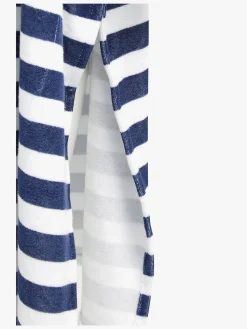 Saltabad Apelviken Badeponcho, Navy White