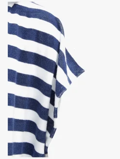 Saltabad Apelviken Badeponcho, Navy White