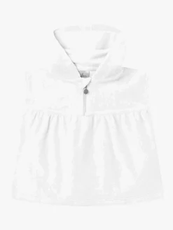 Saltabad Sara Kjole, Frotté, Hvid