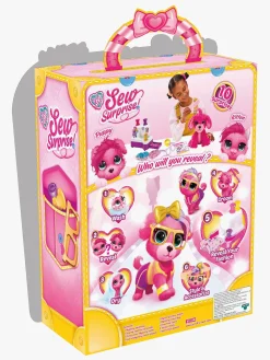 Scruff-A-Luvs Bamse Sew Surprise, Lyserød