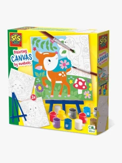 SES Creative Malesæt Mal Efter Tal Skovdyr