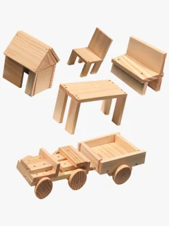 SES Creative Snedkersæt 57 Dele, Træ