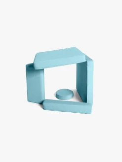 Shappy Play Bygbar Lænestol 80x80 cm, Sky Blue