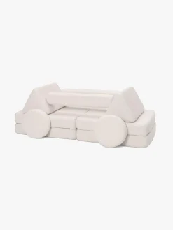 Shappy Play Teddy Bygbar Sofa 160x80 cm, Cream White