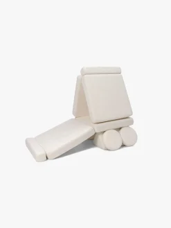 Shappy Play Teddy Bygbar Sofa 160x80 cm, Cream White