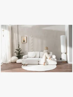 Shappy Play Teddy Bygbar Sofa 160x80 cm, Cream White