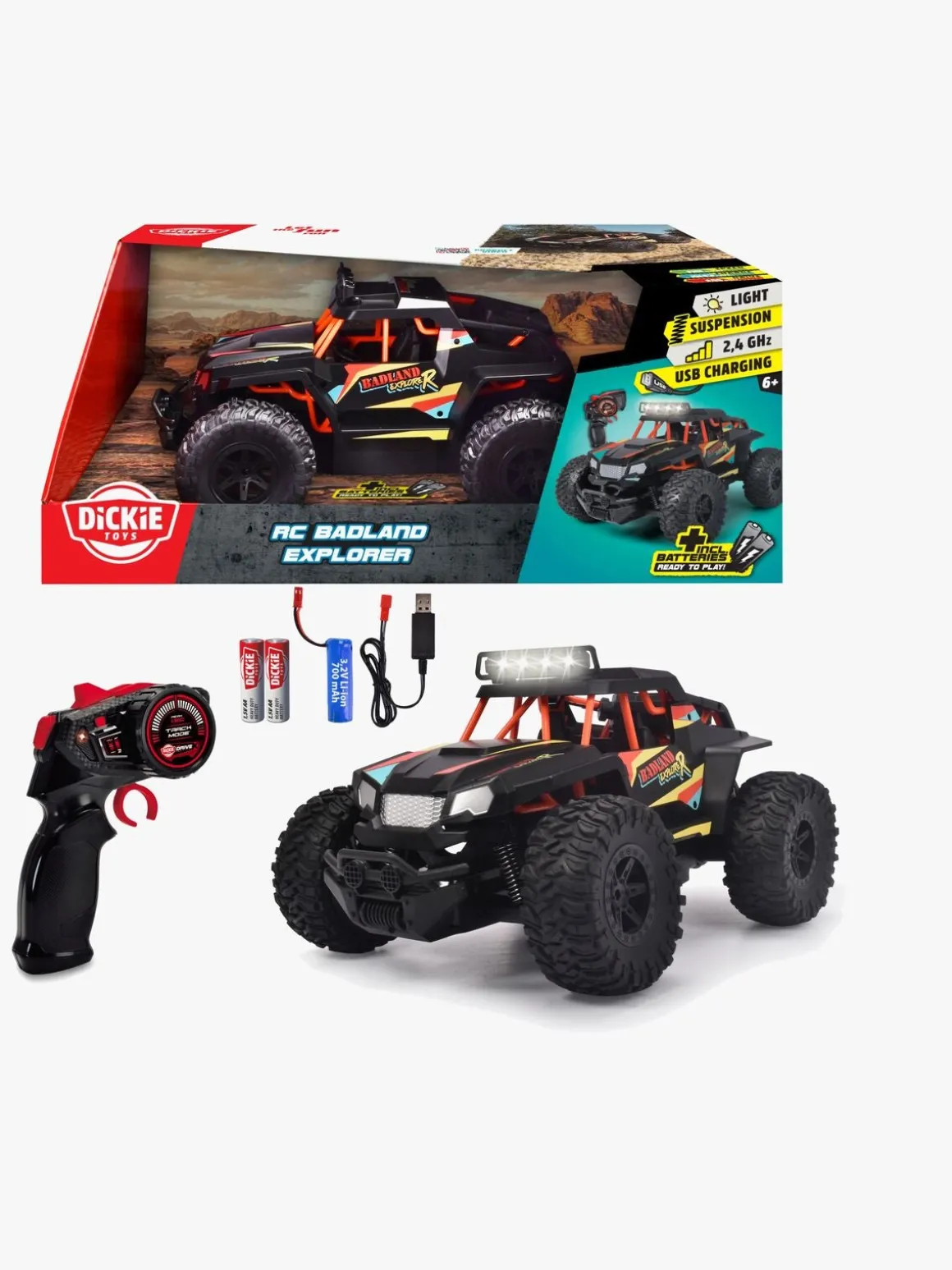 Simba-Dickie Fjernstyret Bil Badland Explorer