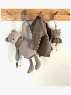 Smallstuff Aktivitetslegetøj Bjørn, Sandy/Grey