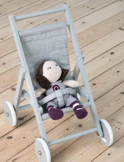 Smallstuff Dukkevogn i Træ, Pink