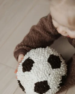 Smallstuff Strikket Fodbold Bamse